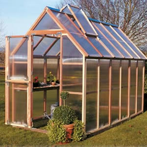 Wood Frame Greenhouse