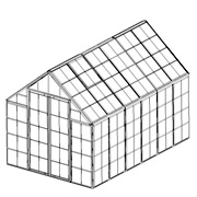 Poly-Tex Snap & Grow 8' x 12' Greenhouse